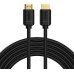 Кабель HDMI/HDMI 5 м Baseus Adapter Cable чорний Кабель HDMI/HDMI 5 м Baseus Adapter Cable чорний