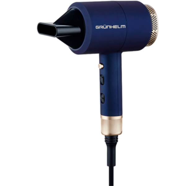Фен для волосся Grunhelm GHD-596B 1800 Вт синій