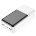 Універсальна мобільна батарея 30000 mAh Hoco J108B Universe 22.5 W повербанк білий