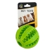 Жувальна іграшка для собак М'яч 677 7 см зелений Жувальна іграшка для собак М'яч 677 7 см зелений