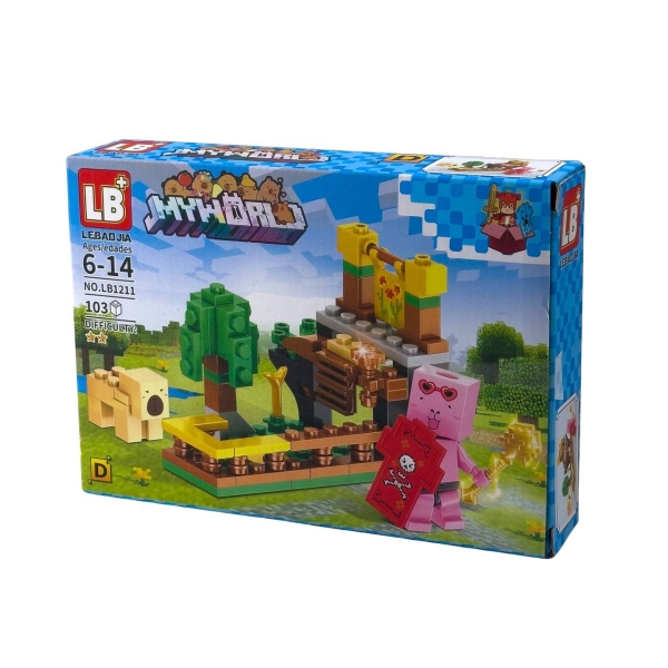 Конструктор Minecraft LB1211 My World 103 деталі