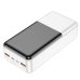 Універсальна мобільна батарея 30000 mAh Hoco J108B Universe 22.5 W повербанк білий