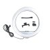 Кільцева лампа 33 см Ring Fill Light USB LED 3 режими