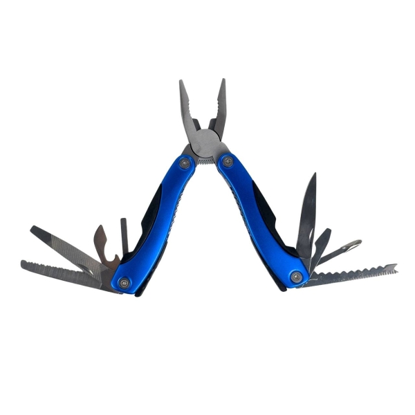 Мультитул 9в1 5-5 нержавіюча сталь універсальний синій