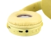 Навушники бездротові накладні XY-211 MP3 Bluetooth жовтий