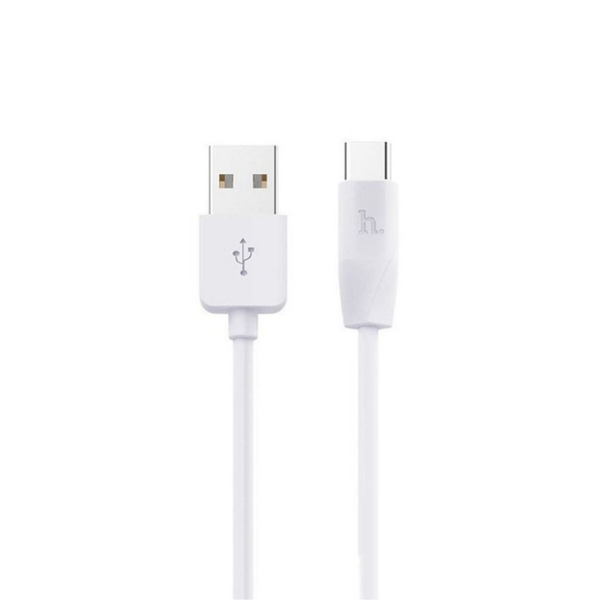 Кабель USB/Type-C 1 м Hoco X1 3 А білий