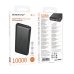 Універсальна мобільна батарея 10000 mAh BOROFONE BJ78 Clever 10 W повербанк чорний Універсальна мобільна батарея 10000 mAh BOROFONE BJ78 Clever 10 W повербанк чорний