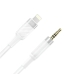 Аудіокабель Apple Lightning/3.5 мм AUX 1 м XO NB-R279A білий