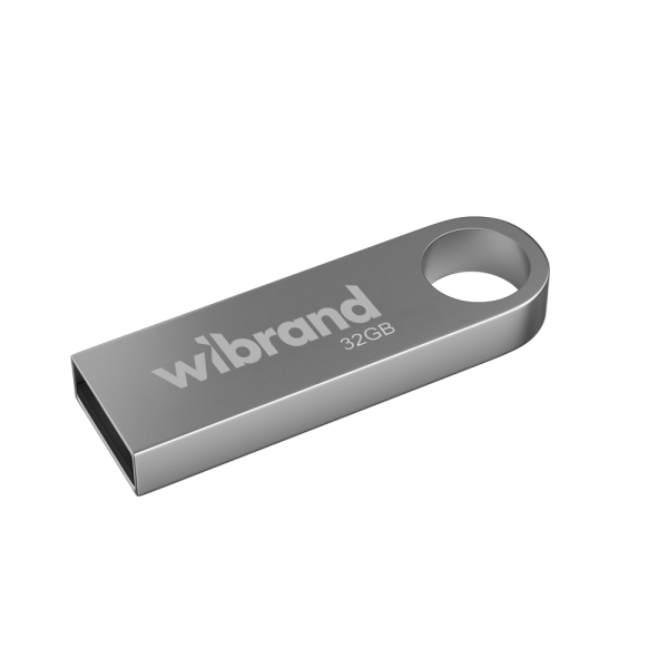 Флеш пам'ять USB 32 GB Wibrand Puma USB 2.0 сріблястий