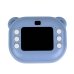 Дитячий цифровий фотоапарат 9372-1 з друком фотографій блакитний Дитячий цифровий фотоапарат 9372-1 з друком фотографій блакитний