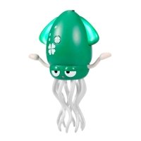 Інтерактивна іграшка Танцюючий Восьминіг зі звуковими та світловими ефектами 20 см зелений