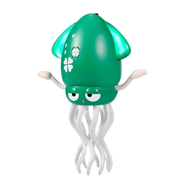Інтерактивна іграшка Танцюючий Восьминіг зі звуковими та світловими ефектами 20 см зелений
