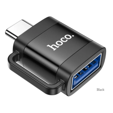 Перехідник HOCO UA31C Type-C male to USB female OTG adapter Black new
