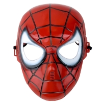 Маска святкова Spider Man 21-21 пластик 16.5 х 21 см червоний