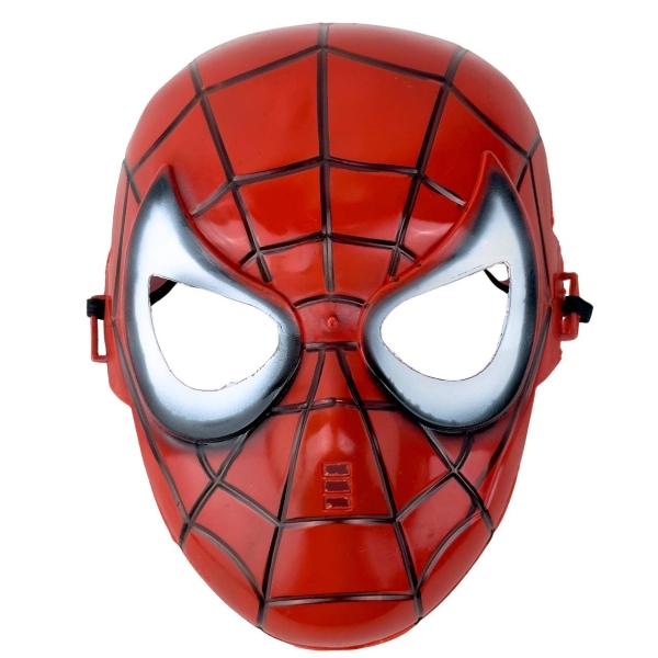 Маска святкова Spider Man 21-21 пластик 16.5 х 21 см червоний