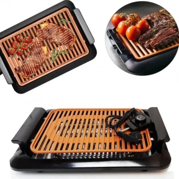 / Гриль-деко електричний Gotham JE-S37 3000 Вт, чорний