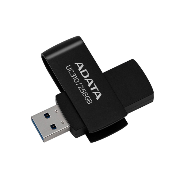 Флеш пам'ять USB 256 GB ADATA UC310 USB 3.2 Gen1 чорний