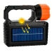 Ліхтар ручний акумуляторний 3 лампи OK-718S-B з power bank та сонячною панеллю чорний Ліхтар ручний акумуляторний 3 лампи OK-718S-B з power bank та сонячною панеллю чорний