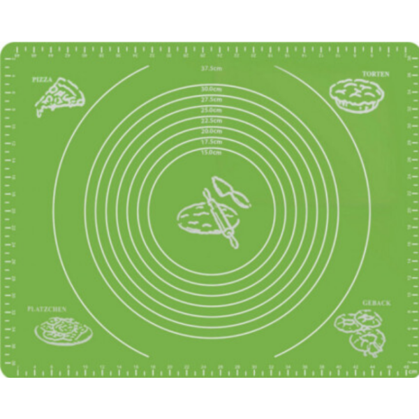 / Силіконовий килимок Protech Green для розкочування та випікання тіста 30х40 см