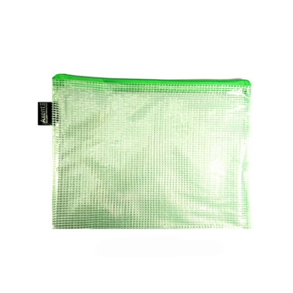 / Папка пл. В5 "Axent" 1407-00 на молн. прозр. Mix