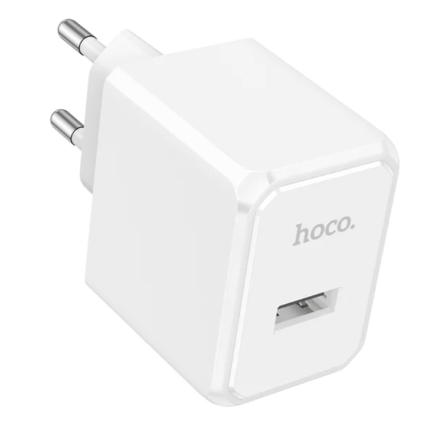 Зарядний блок живлення USB HOCO CS11A Ocean 5 V 2.1 A білий