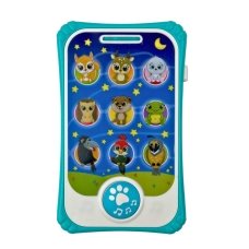 Інтерактивна іграшка телефон Limo Toy SK0055 зі звуковими та світловими ефектами 15 cм блакитний