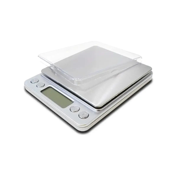 Ваги ювелірні електронні до 500 г BITEK BT-1729 точність 0.01 г сріблястий