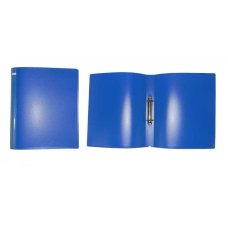 / Папка пластиковая А4 25 мм на 2-х кольцах "BuroMAX" 3161-02 синяя