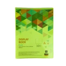 Папка з файлами А4 Optima O32121-13 Flex 10 файлів пластик салатовий