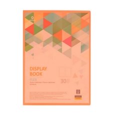 / Папка с файлами А4/30 "Optima" O32123-06 "Flex" оранж.