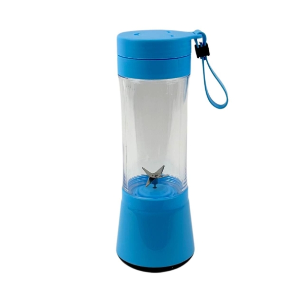 Фітнес-блендер портативний Juicy HM-03 45 Вт 0.38 л 2000 мАг блакитний