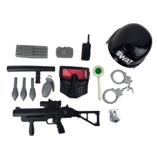 Дитячий ігровий набір 14в1 SWAT 88P-36-37 чорний