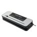 Вакуумний пакувальник Vacuum Sealer з ножем 120 Вт сріблястий з чорним