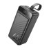 Універсальна мобільна батарея 60000 mAh Hoco J123C Element 22.5 W повербанк з дисплеєм чорний Універсальна мобільна батарея 60000 mAh Hoco J123C Element 22.5 W повербанк з дисплеєм чорний