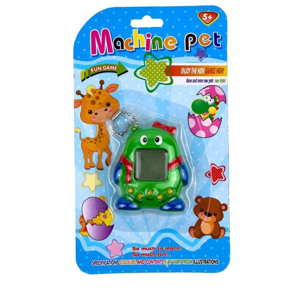 Інтерактивна іграшка Тамагочі 168-144 зі звуковими ефектами 5.5 см зелений