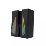 Комп’ютерні колонки JEDEL S-550 LED USB+AUX 3W×2 Black new