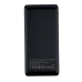 Універсальна мобільна батарея 10000 mAh XO PB308 22.5 W повербанк з дисплеєм чорний