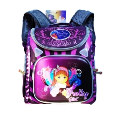 / Рюкзак дитячий, тканинна, шкільний, Pretty Girl твердий, кольоровий