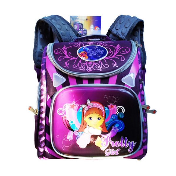 / Рюкзак дитячий, тканинна, шкільний, Pretty Girl твердий, кольоровий