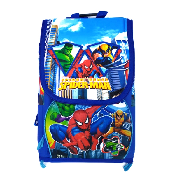 / Рюкзак дитячий, тканинна, шкільний, Spider-Man, синій