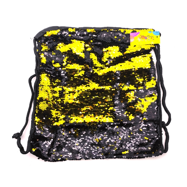 / Сумка Kidis дитяча, тканинна, з паєтками, сірий