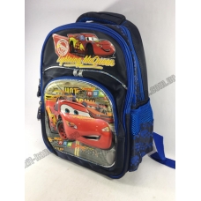 / Рюкзак дитячий, тканинний, шкільний, Тачки Маквін, синій