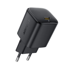 Мережевий зарядний пристрій ACEFAST A134 PD67W mini GaN USB-C fast charger Black new