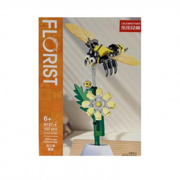 Конструктор Lele Brother 9127-4 Florist 107 деталей new