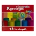 Крейда кольорова 12 шт Колорит МЦК-12 кругла 12 кольорів