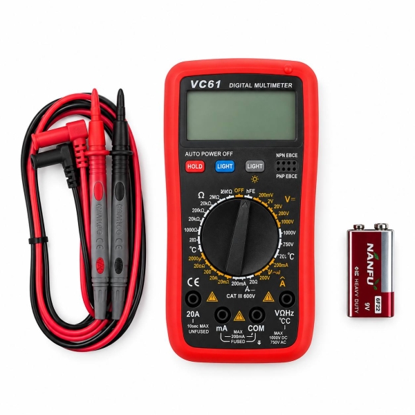 Тестер електромережі 1 сорт DT-VC-61 new