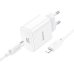 Зарядний пристрій з кабелем Type-C/Apple Lightning 1 м HOCO C76A Pro Majestic 30 W 12 V 2.5 A білий Зарядний пристрій з кабелем Type-C/Apple Lightning 1 м HOCO C76A Pro Majestic 30 W 12 V 2.5 A білий