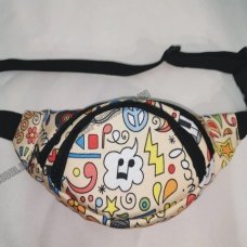 / Сумка дитяча, тканинна, спортивна, на пояс, кольорова
