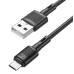 Кабель USB/micro-USB 1 м HOCO X83 2.4 А чорний Кабель USB/micro-USB 1 м HOCO X83 2.4 А чорний