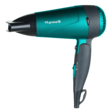 Фен дорожній Vilgrand VHD-1809FH 1800 Вт складана ручка бірюзовий